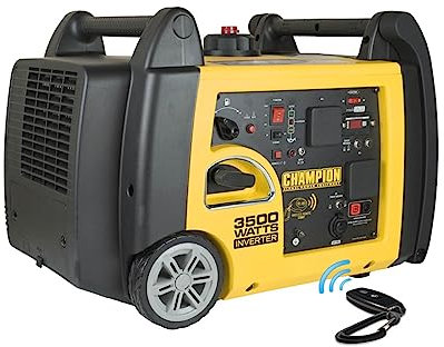 Champion Power Equipment 73001i-P 3500 Watt Petrol Portable Inverter Generator Premier – For Camping Outdoor, 192cc Engine, 6L Tank - Electric Start, Wireless Remote, True Sine Wave, Ultra Quiet