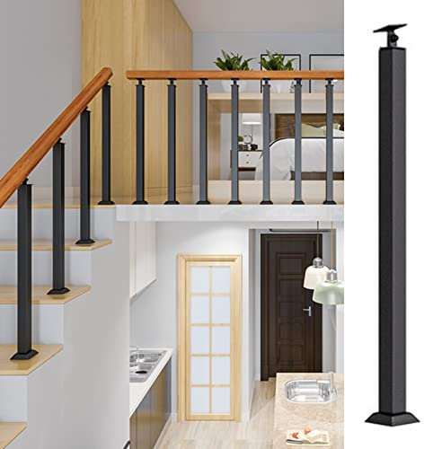 Ringhiera Per Scale Interne Esterni Balaustre In Ferro Battuto Per Scale Interne/ Piattaforma, Balaustra Alta Per Ringhiere Di Terrazze/ Portici/ Parapetti Di Verande/ Gradini Di Soppalchi ( Color : 1