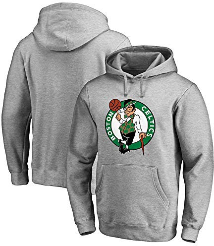 PiWine Hoodies Langarm Sweatshirt Casual NBA Basketball Kleidung Unisex Celtics Langarm Männer Casual Langarm Kleidung,L