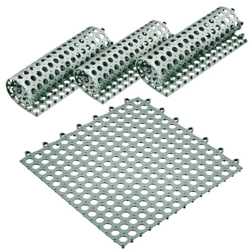 Westmark Tappetini Drenanti Bar – Sottopiatti flessibili per far asciugare piatti, posate, bicchieri in set da 2, tappetini scolapiatti in plastica per il lavandino – 2 pz