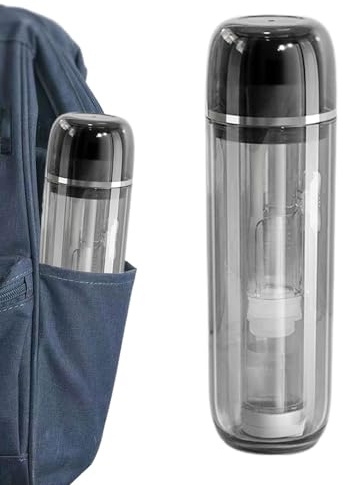 Générique Kit de Brosses à Dents Portatives, Trousse Dentaire avec Gobelet pour Déplacements, Soins Dentaires Multifonctionnels Antipoussière pour Camping Randonnée Affaires et Maison