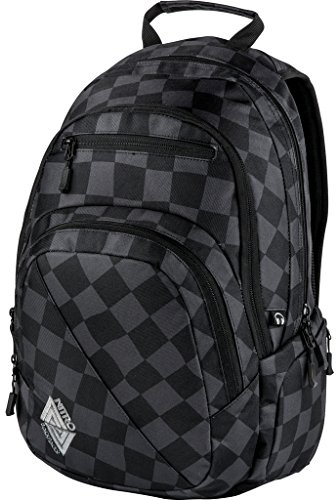 Nitro Stash Rucksack, Schulrucksack, Schoolbag, Daypack, Checker, 49 x 32 x 22 cm, 29 L,