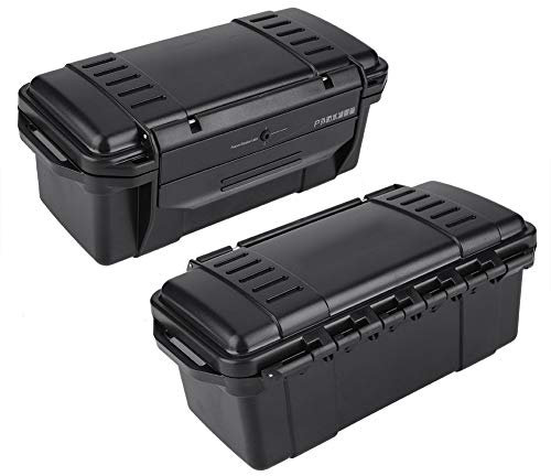 Keenso Aufbewahrungsbox für den Außenbereich, 3 Arten, wasserdicht, stoßfest und druckfest (C 200 x 98 x 82 mm)