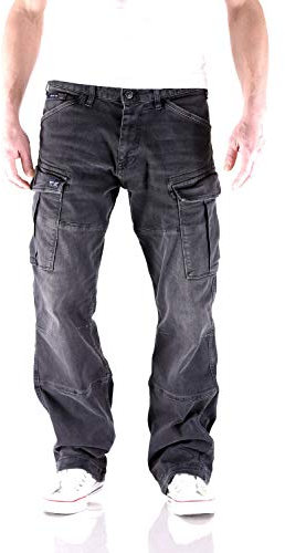 Big Seven Brian Mystic Silk Light Cargo Herren Jeans, Hosengröße:W48/L34