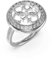 Guess Damen-Damenring Edelstahl Zirkonia 54, Silber 32023456