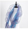 Yurosiay Plissee Organza Borte 12cm Breite Organza Rüschenborte Rüschenbesatz Plissee Organza Spitzenstoff Bunt Bordüre Organza Rüschen Organza Spitzenborte für Nähen Kleid Blau 10 Yard