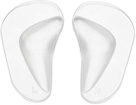 Soporte Para El Arco, Almohadillas De Silicona Reutilizables Para El Talón Del Zapato, Inserciones De Tacón Alto, Plantillas Con Cojín Para El Arco Para Aliviar El Dolor Y Comodidad(Transparente)