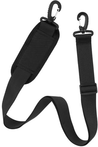 Styquenzer Schultergurt für Taschen, Schwarz Kameragurt Wechseln Taschengurt Verstellbar Tragegurt Bis zu 160 Cm Schulterriemen für Gepäck Duffel Kameratasche Laptoptasche Reisetasche Sporttaschen