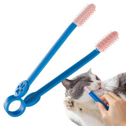 Peigne de toilettage pour animaux de compagnie - Détachant les taches larmes pour chiens et chats avec dents fines - Outil de nettoyage portable pour les yeux - Peigne en acier inoxydable pour petits