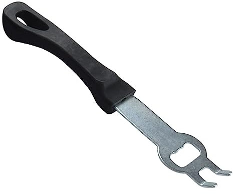 Hemobllo Plaque de Grill Acier Inoxydable avec Poignée Scalding Outil Pratique pour Barbecue à Haute Température Accessoire pour Plats et Bols Chauds à