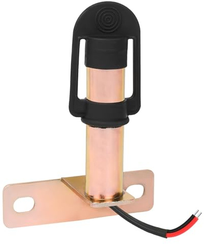 AOHEWEI Soporte de montaje de baliza, soporte de metal flexible para poste DIN con cable y tapa protectora para carretilla elevadora, tractor, luz de advertencia giratoria intermitente