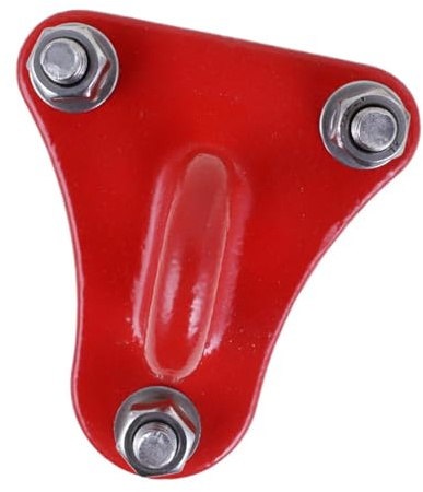 Dickly Dispositivo de fijación para Cuerdas de de Entrenamiento de Escalada, de Anclaje Rojo, Resistente, Soporte de Tornillo de