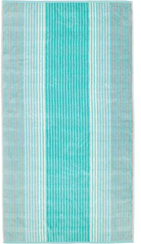 Cawö Handtücher Noblesse Cashmere Streifen 1056 Mint - 14