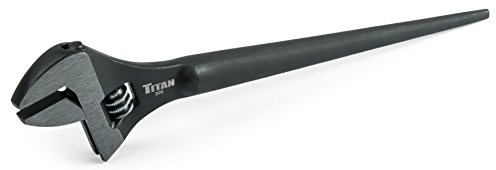 Titan 209 Adjustable Construction Spud Wrench, 8-Inch