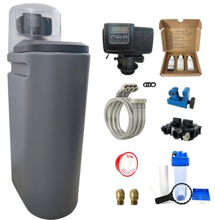 Wasserenthärter 20l Fleck 5600 Sxt Wasserenthärtungsanlage Komplett Mit Installationskit Made In France
