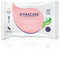 DYMACARE Flushable Wet Wipes | Large Moist Body Cleansing Wipes with Aloe Vera | Plant based biodegradable wipes for Personal Care and all the Family | 1 Pack (24 wipes in total)