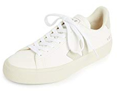 Veja Women's Campo Sneakers, Extra White/Natural Suede, 7 Medium US