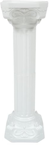 GANAZONO Pilar Romano Columna Griega Corinthian Estilo Pilar Decoración Escultura Planta Soporte Partido Paisajismo PROPORTE para por DE Interior Aire JARDÍN Decoración de La Boda