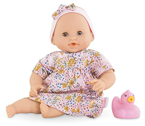 Corolle - Meine erste Babypuppe Calypso, mit Badespielzeug, 30 cm, ab 18 Monaten, 9000100680