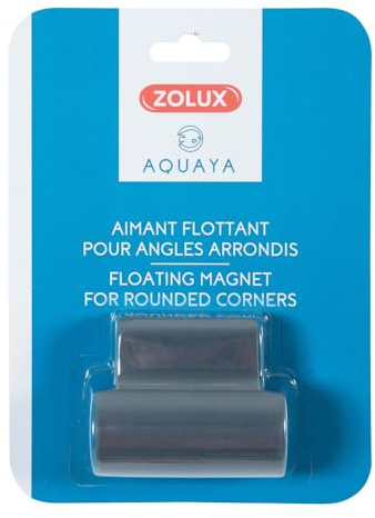 zolux - Magnete galleggiante 6,5 x 5 x spessore 2,5 cm per angolo acquario