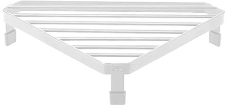 Angolo della cucina Aumento-Scaffale ad angolo 'impiegato, supporto per pentola per treppiedi | Porta patch di frittura triangolare, moderno, moderno, non slip