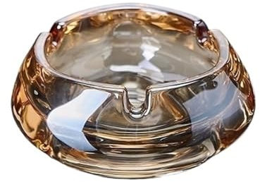 Posacenere per sigari, Posacenere in vetro marrone for hotel, casa, soggiorno, ufficio, posacenere trasparente Portacenere per fumatori