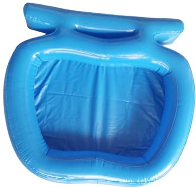 Sharplace Bassin de Bain de Pieds Gonflable pour Piscine, bac de Lavage des Pieds, étanche, Compact et Pratique, pour l'entrée de la Piscine, l'échelle