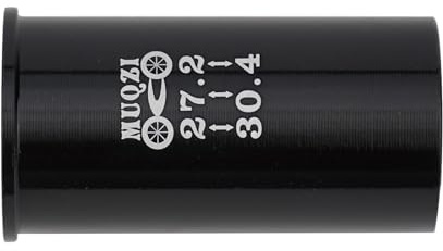 Bicycle For Seat Post Reducer Adapter Sleeve CNC Machined Aluminum Alloy Non Slip Suitable for Multiple For Seatpost Diameter Sizes (27.2-30.4)
