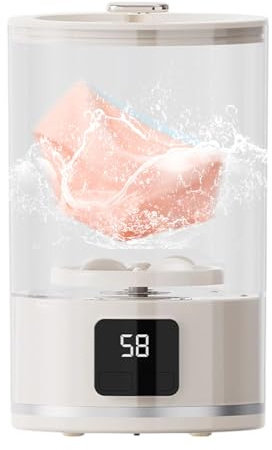 Uoqpty pequeña – portátil, lavandería pequeña para senderismo al aire libre, mochilero, camping, hotel, dormitorio universitario