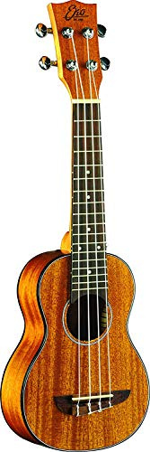 EKO GUITARS | Uku Duo Ukulélé Soprano en tilleul naturel avec housse incluse ; Léger et compact ; Son clair et brillant ; Parfait pour le studio, les loisirs et le divertissement