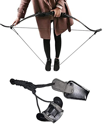 TOPARCHERY Bow Stringer Recurve & Longbow Stringing Tool for Archery