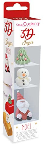 Scrapcooking 3D Décos Sucres Noël