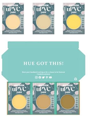 Rust-Oleum uPVC Paint in Satin Finish – Warming Yellows Tester Box