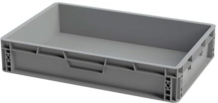 25 Litre 60 x 40cm Recycled Euro Plastic Stacking Container