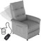 Ordeluxe Fauteuil Relax électrique avec Dossier inclinable, capacité 150 kg - Confort élégant pour la Maison et Le Bureau
