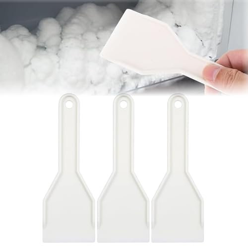 XUZOPIM 3 Piezas Pala Para Quitar Hielo,Raspadores De Hielo Para Congelador,Descongelador De Plástico Para Nevera Y Cocina Casera, ¡Elimina El Hielo Y Descongela Tus Alimentos Fácilmente