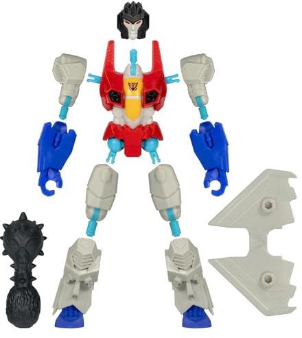 Transformers MixMashers, Starscream, Figura de acción Mix-and-Match y Accesorios