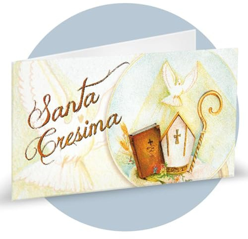 Ingrosso e Risparmio 40 cartes pour cadeau invitè communion contenant dragées décoration Confirmation catholique fille decoration garcon confirmation celebration