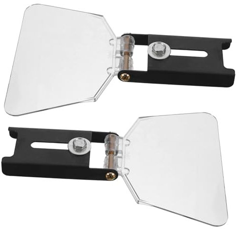 BESTonZON 2 Piezas Gafas de plástico para amoladora de herramientas eléctricas accesorios para accesorios de amoladora escudo de amoladora de banco esmeriladora de banco lente
