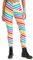 sissycos Damen 80er Neon Leggings Pants, Yoga Druck Print Bequem Fauen Laufhosen（Stolz Diagonale,M）