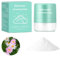 Champú seco en polvo para mujeres y hombres: volumen natural, tamaño de viaje para cabello graso (Green - Fresh floral)