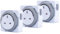 AHDXKUE Mechanical Timer Socket Switch Plug-in Timer Controller, 24 Hour Segment Timers Plug Socket Timers Light Switch for Home Appliances Christmas Light, 3 Pack