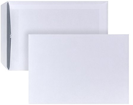 Bong 5240336 Post Horn Buste formato C5 con finestra autoadesivo senza finestra bianco, 500 Pezzi