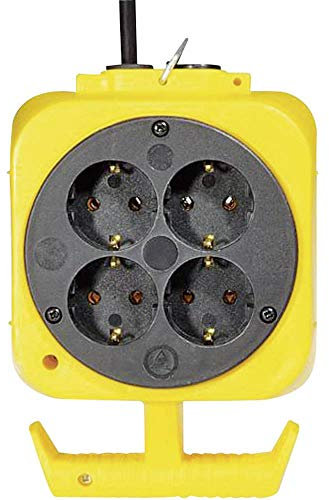 Brennenstuhl 115.176.0 8fach Steckdosen-Verteiler Gelb, Schwarz