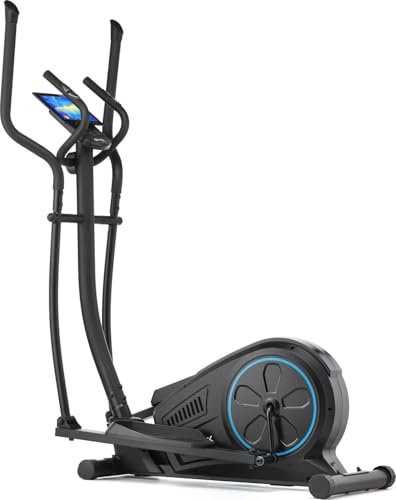 Gymtek XC2000 Crosstrainer, Elektromagnetischer Ellipsentrainer für Zuhause, 22 Programme, Bluetooth, Hometrainer Stepper, Maximales Benutzergewicht 150 kg