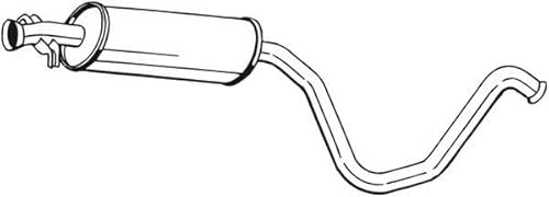 BOSAL 281-831 Silenciador intermedio