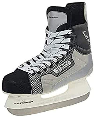 SportTeam Herren Schlittschuhe Eishockey, Schwarz, 44