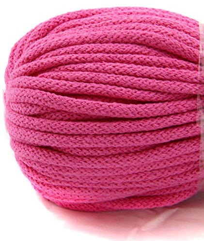 nts Nähtechnik 6mm 50m Baumwollkordel Kordel Seil in vielen Farben (pink)