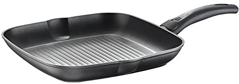 Pintinox Bistecchiera, Linea Energy, 28cm, Alluminio forgiato, Manico soft touch