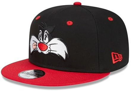 New Era Gorra 9Fifty Snapback para niños - Looney Tunes Sylvester - Niño Negro
